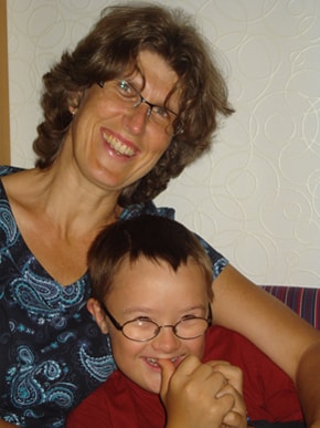 Tanja Schwarzmann mit Sohn Max